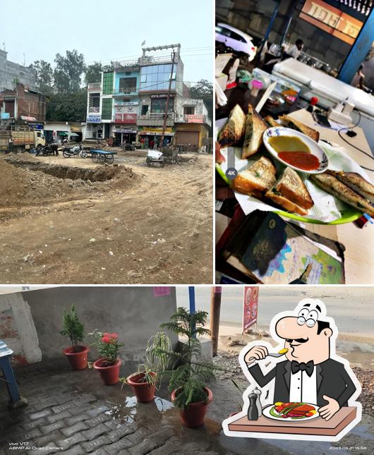 New Patel Dhaba is distinguished by food and exterior