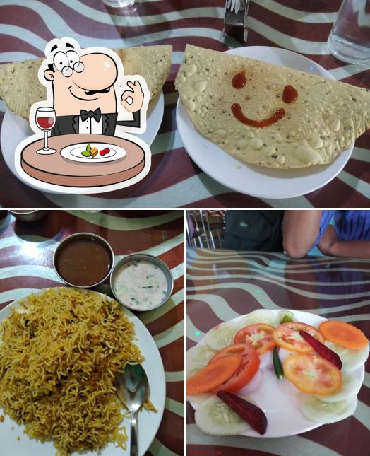 Food at Raita Restaurant