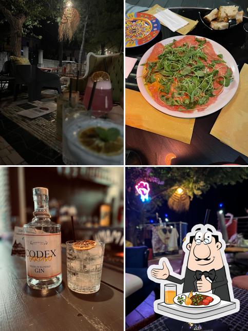 La cibo e bevanda del ristorante