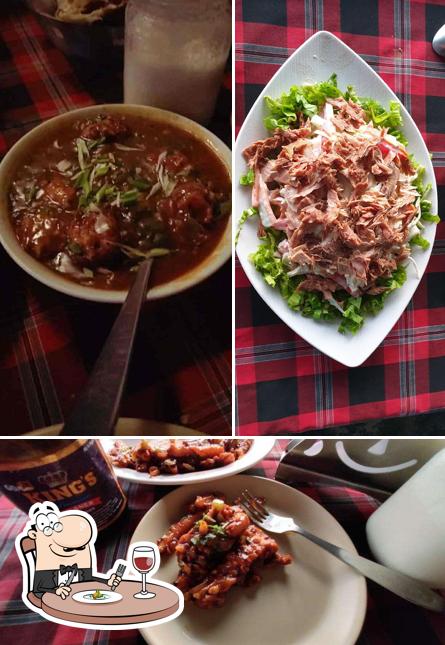 Food at Blue Sea view