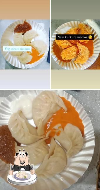 Dumplings at Darjeeling Special Momos