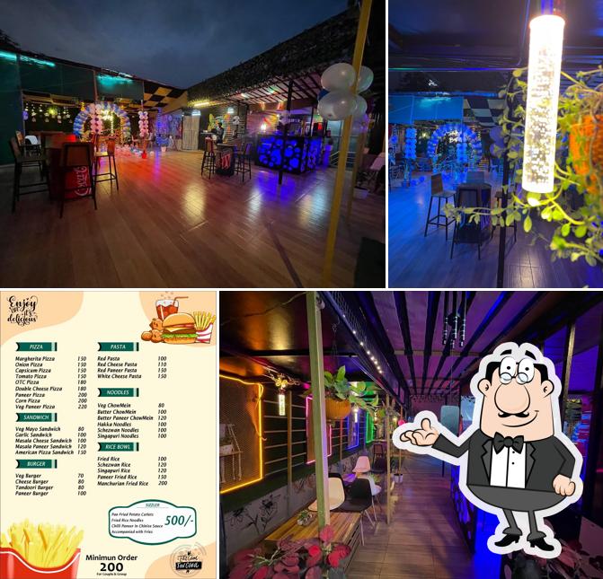 The interior of Food Temples cafeteria