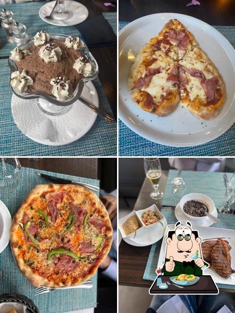 Mousse al cioccolato al Restaurant La Praille