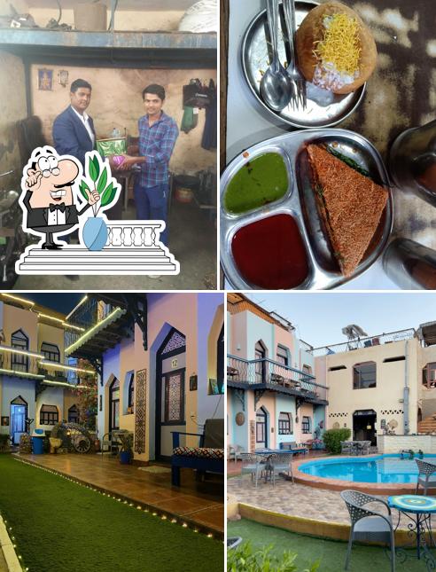 The exterior of Monica hotel