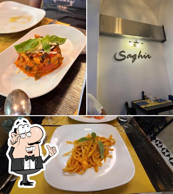 Siediti a un tavolo di Saghir Ristorante Wine Bar