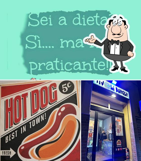 Gli interni di Tivoli burger