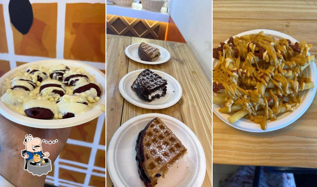 Food at Waffletino Belgian Waffle
