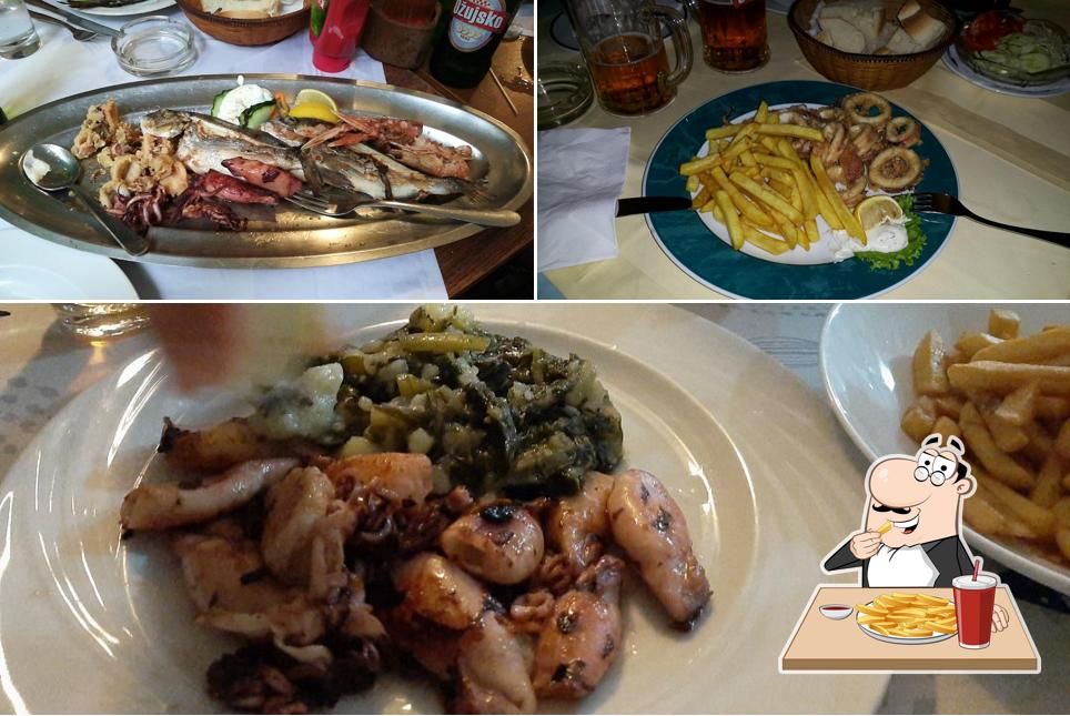 Patatine fritte al Restoran Galeb