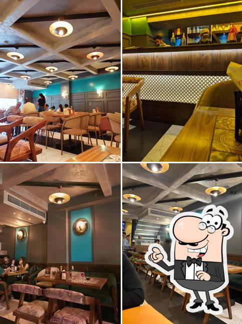 Check out how Sandoz Restaurant - L Block, CP looks inside