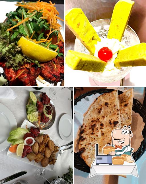 Pane all'aglio al Tadka Indian Restaurant