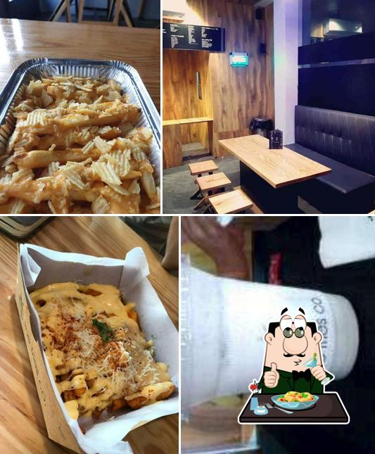 Food at The Fries Co