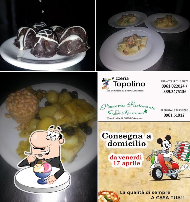 Topolino offre un'ampia selezione di dolci