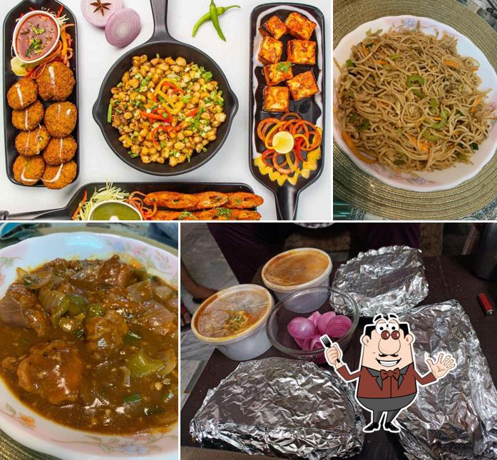 Food at Zaika Restaurant