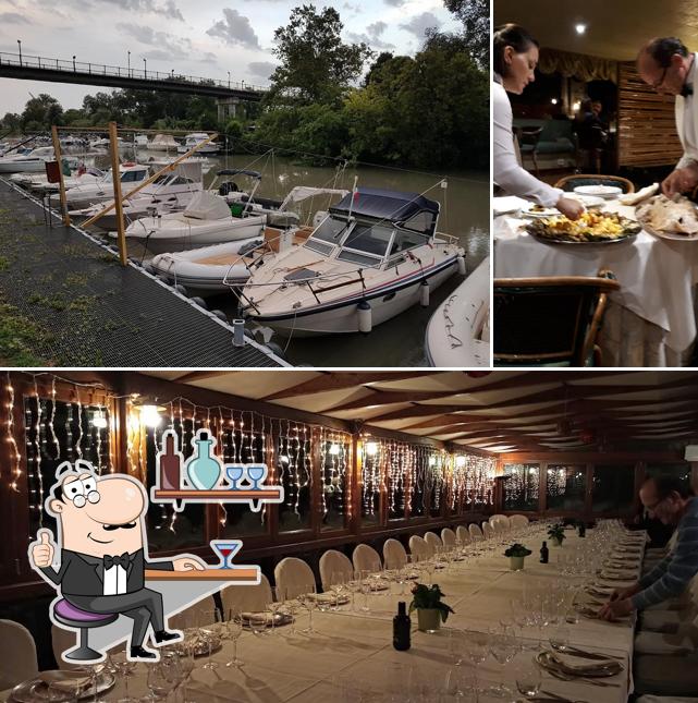 Gli interni di Ristorante Sea River da Michele