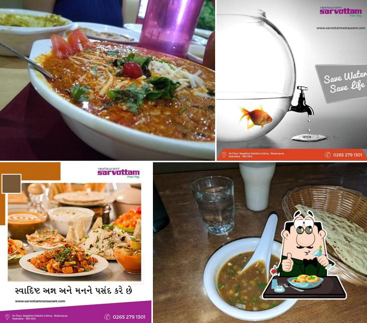 Food at Sarvottam Restaurant