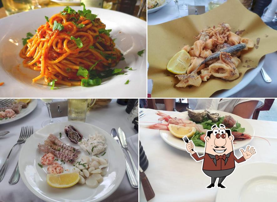 Cibo al Trattoria Al Ponte di Borgo