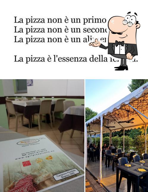 Gli interni di Agripizza