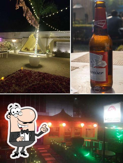 The image of exterior and beer at Baan Thai