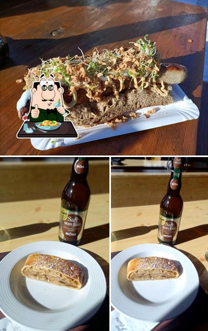 Cibo al Berggasthaus Parsennhütte