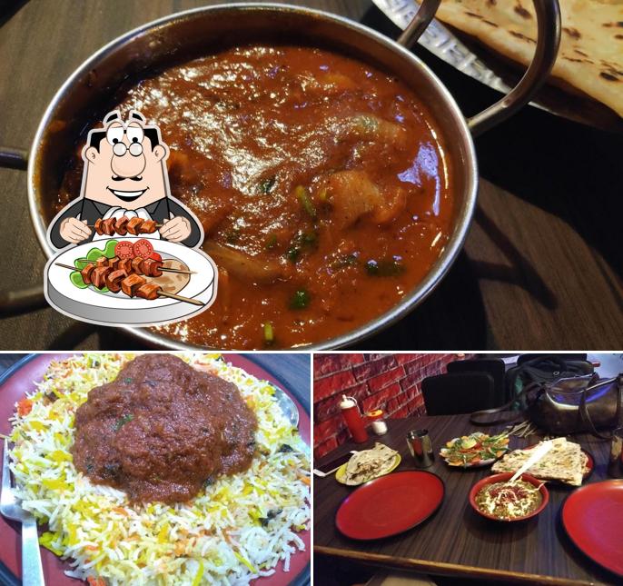 Food at Bihari Dhaba
