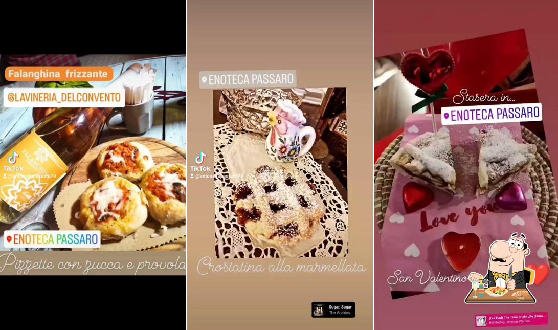 Platti al Enoteca Passaro