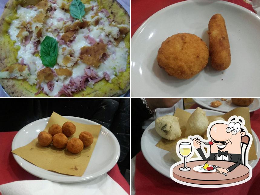 Cibo al Pizzeria Il Monfortino