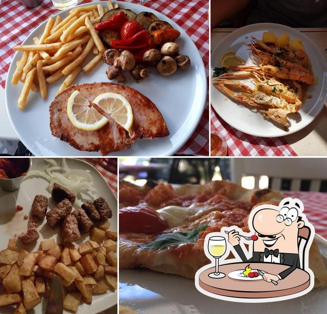 Platti al Pizzeria Maslina