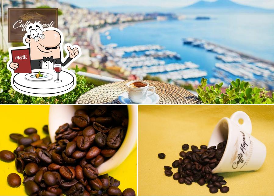 Questa è la immagine che raffigura la cibo e interni di Caffè Napoli S.r.l