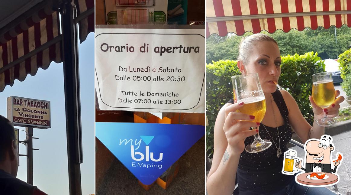 Puoi goderti un rinfrescante bicchiere di birra chiara o scura
