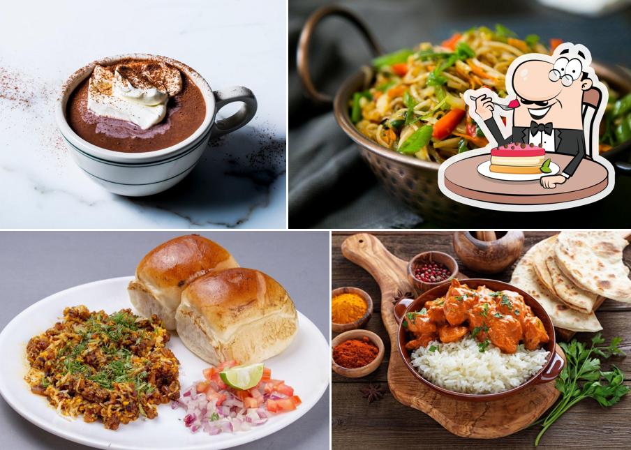 Hira Cafe serves a number of desserts