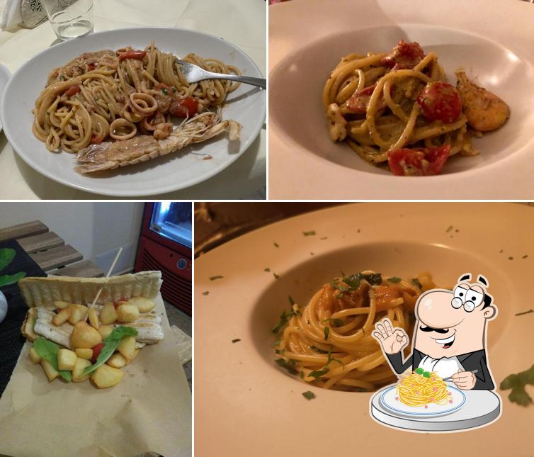 Spaghetti alla carbonara al I Lupini - Trattoria Di Mare
