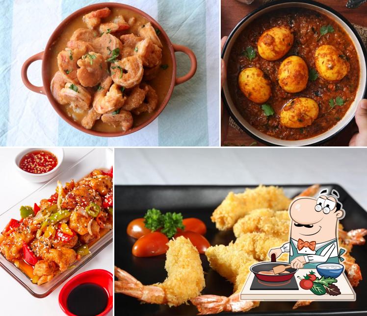 Chicken curry at Mix And Match