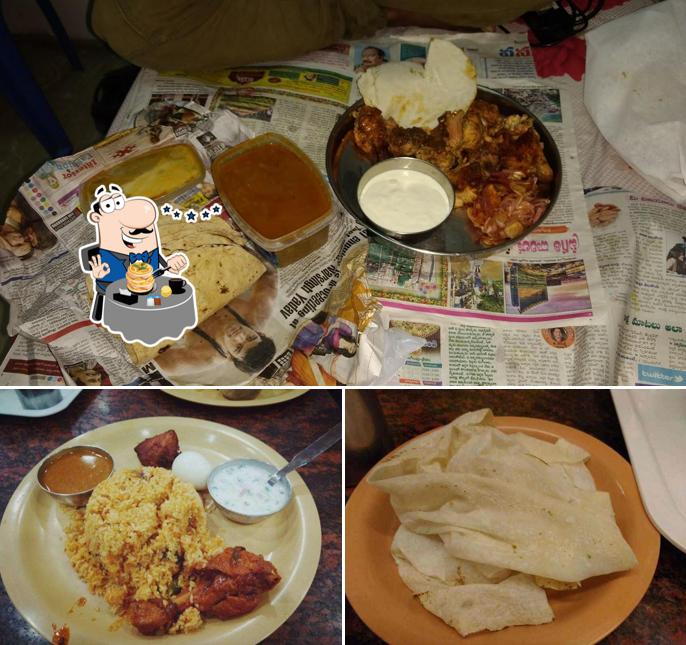 Food at New Kabab Plaza