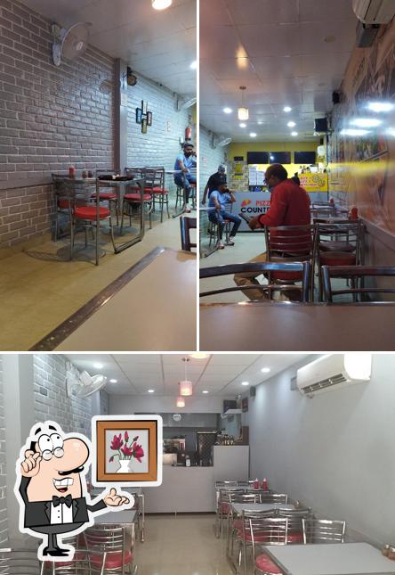 The interior of Pizza Country