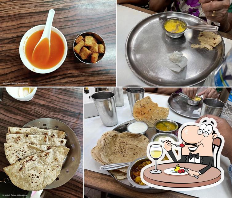 Food at Purohit's Lunch Home