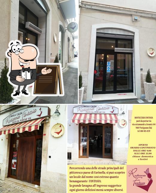 Gli esterni di Rosticceria Fantasia