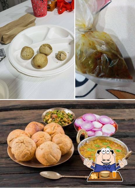 Food at Shrinathji Dalbati