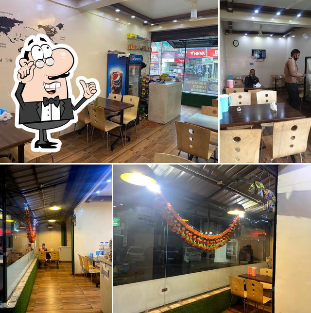 The interior of Soni Sweets & Dhaba