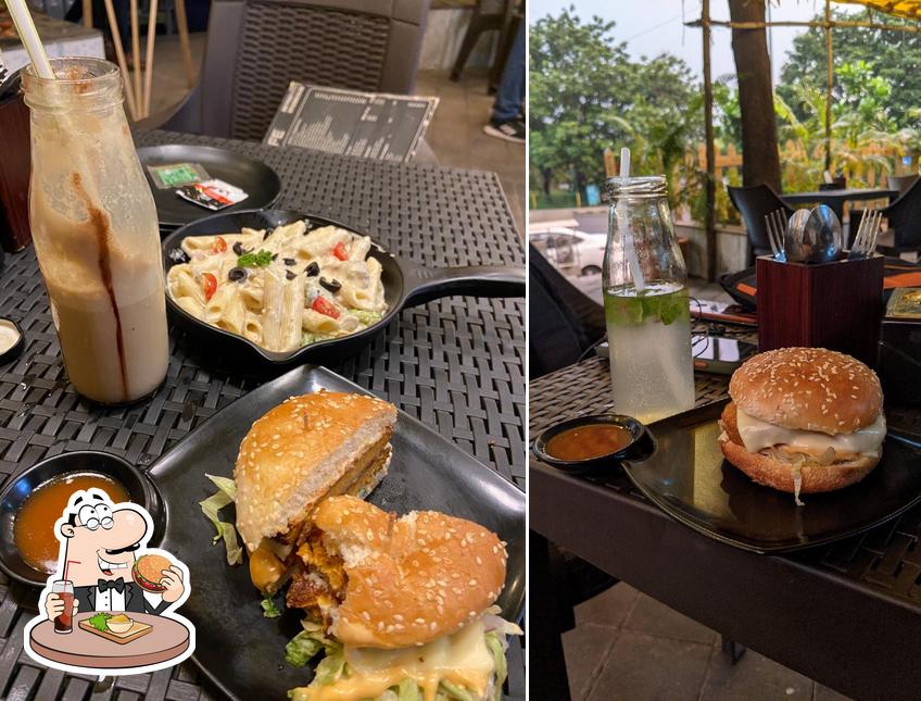 Try out a burger at Swords cafe