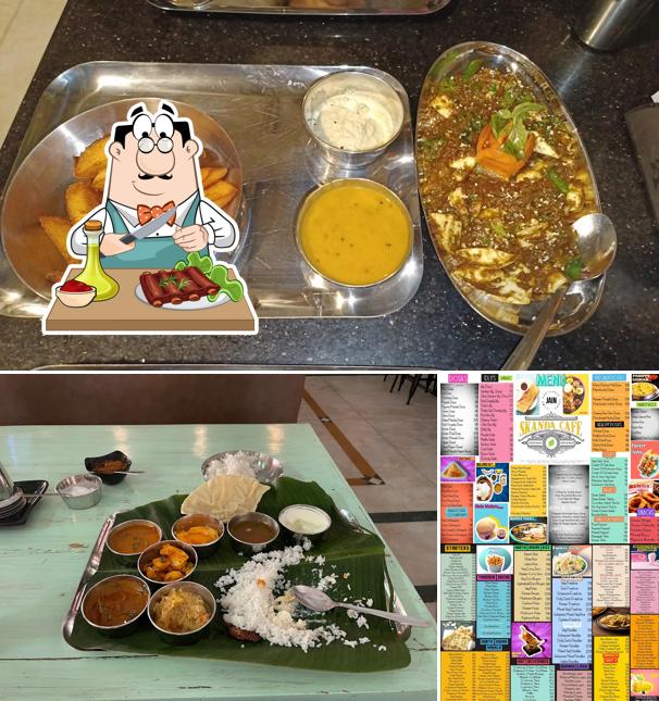 Try out meat meals at skanda cafe
