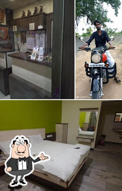 This is the picture showing interior and exterior at Sri Saai Stay inn