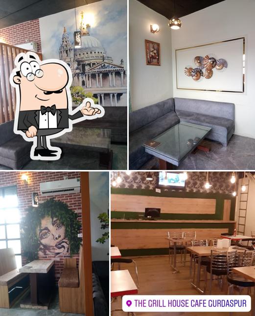 The interior of The Grill House Cafe