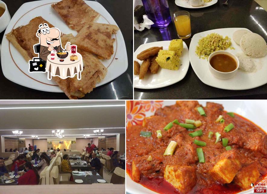 Food at Woodlands Restaurant