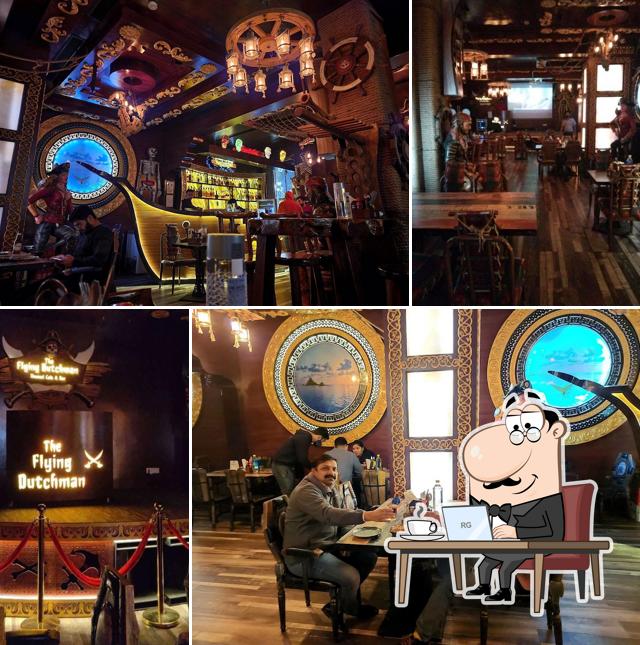 The interior of The Flying Dutchman