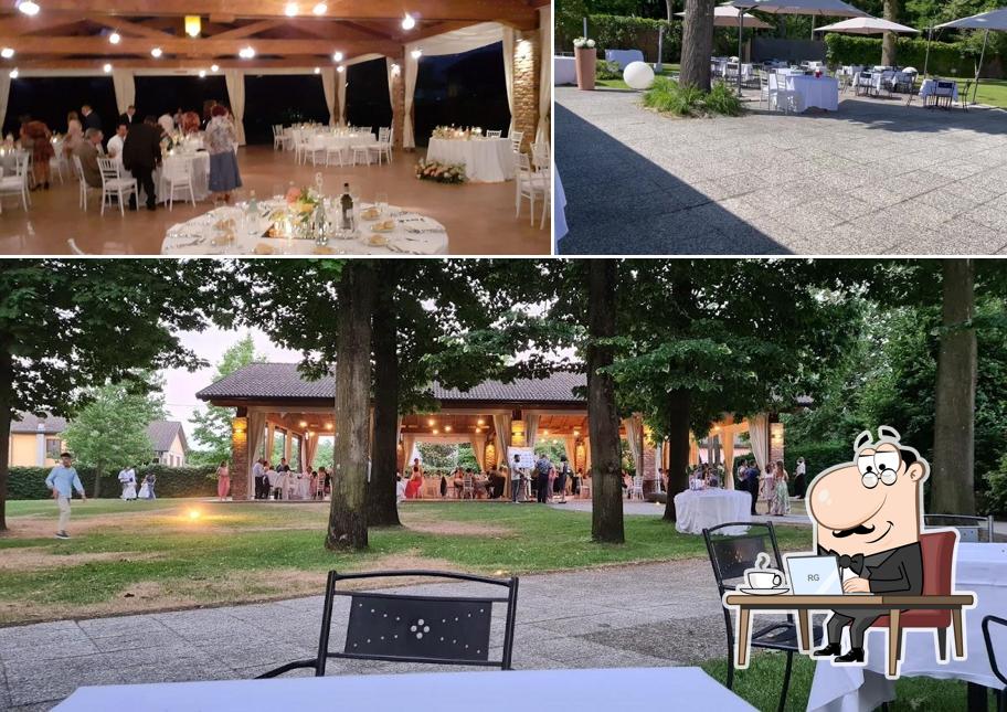 Gli interni di Villa Realetta