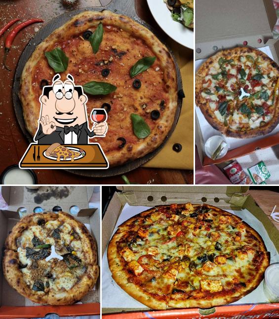 Pick pizza at Forno Pizzeria