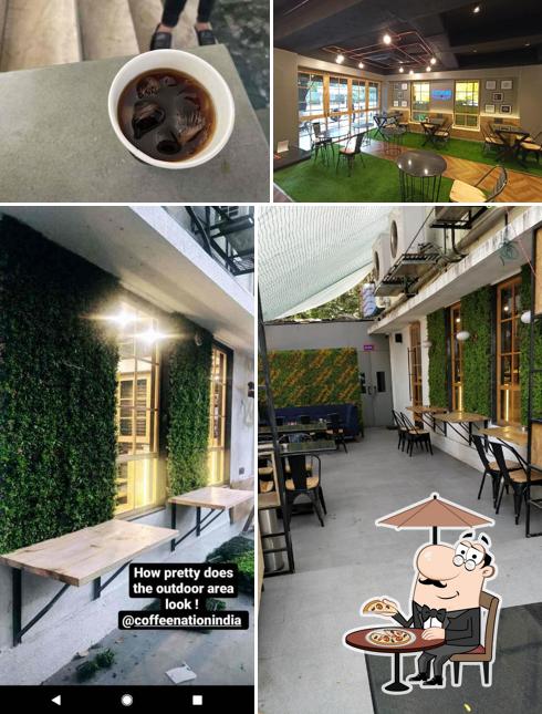 The exterior of Coffee Nation FC Road