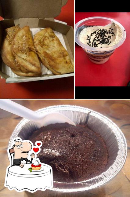 Domino's Pizza offers a variety of sweet dishes