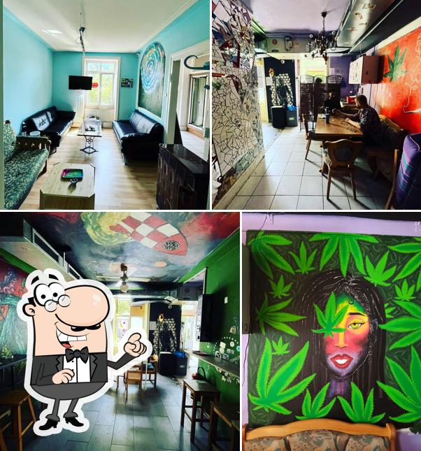 Dai un'occhiata agli interni di Highway Coffeeshop CBD-Cannabis and Hemp in Basel