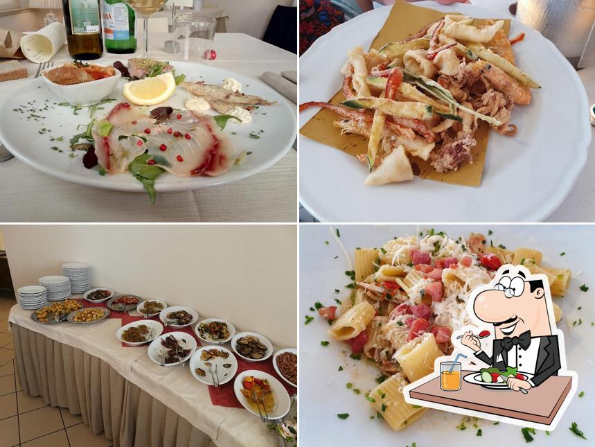 Cibo al Hotel Ristorante Il Gabbiano